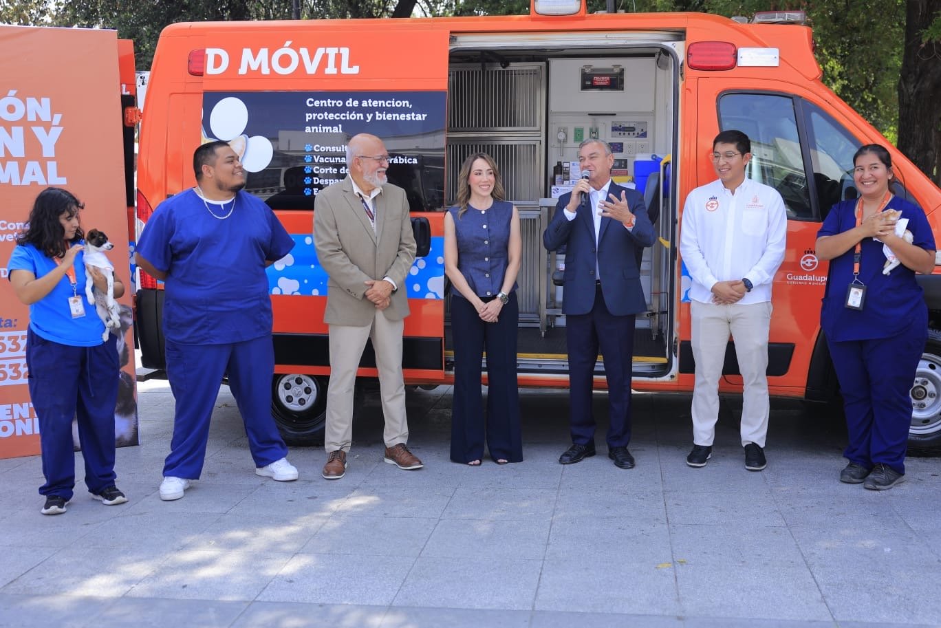 Lanza Guadalupe veterinaria móvil gratuita