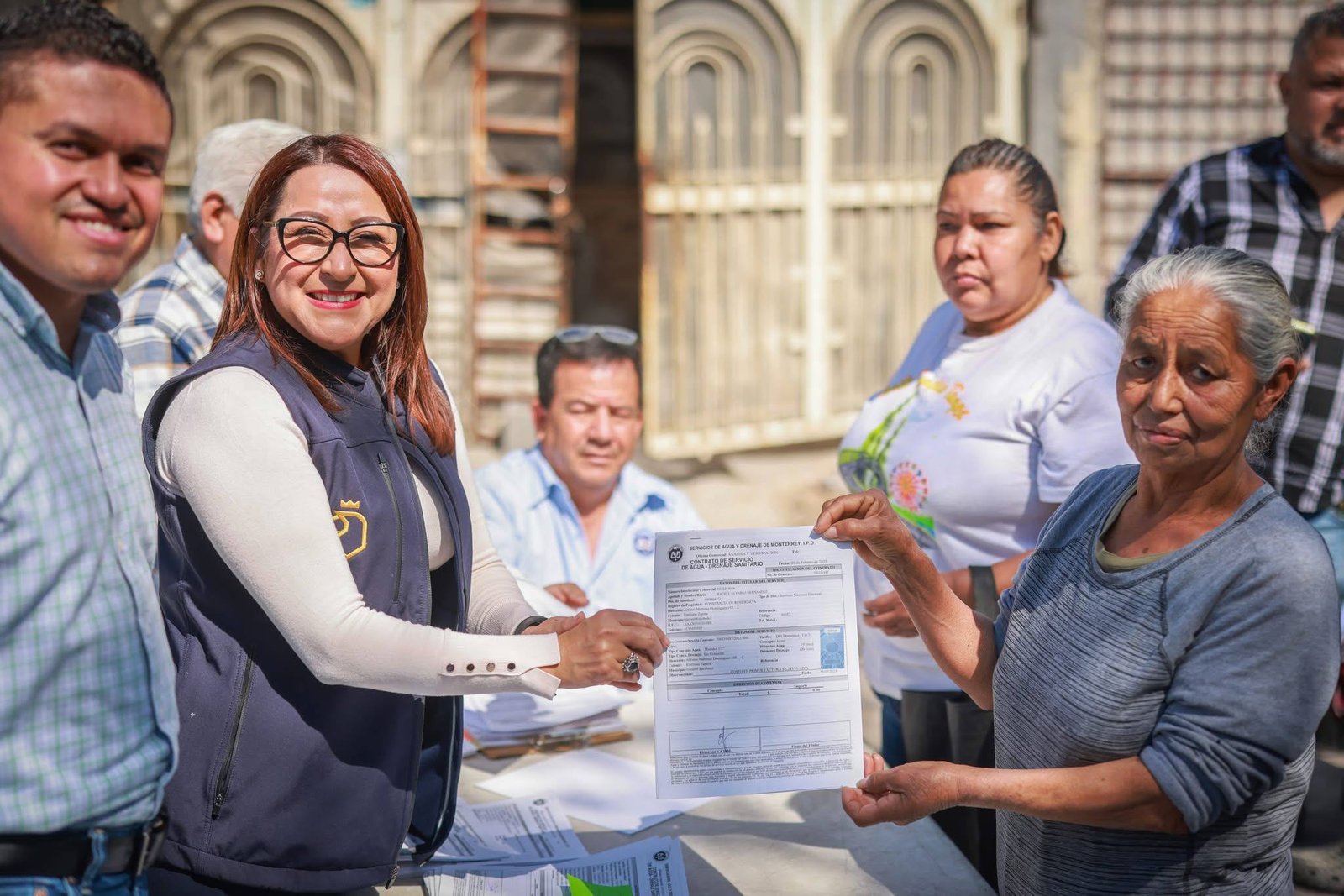 Suma Agua y Drenaje184 mil nuevos contratos en NL