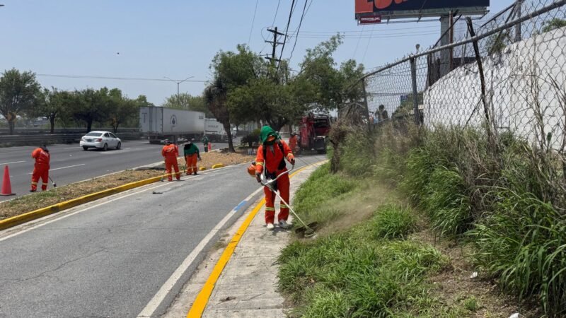 ReparaUrb refuerza limpieza y mantenimiento en Monterrey