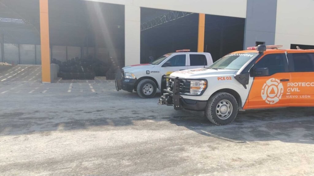 “accidente bodega Apodaca caída menor 12 metros”