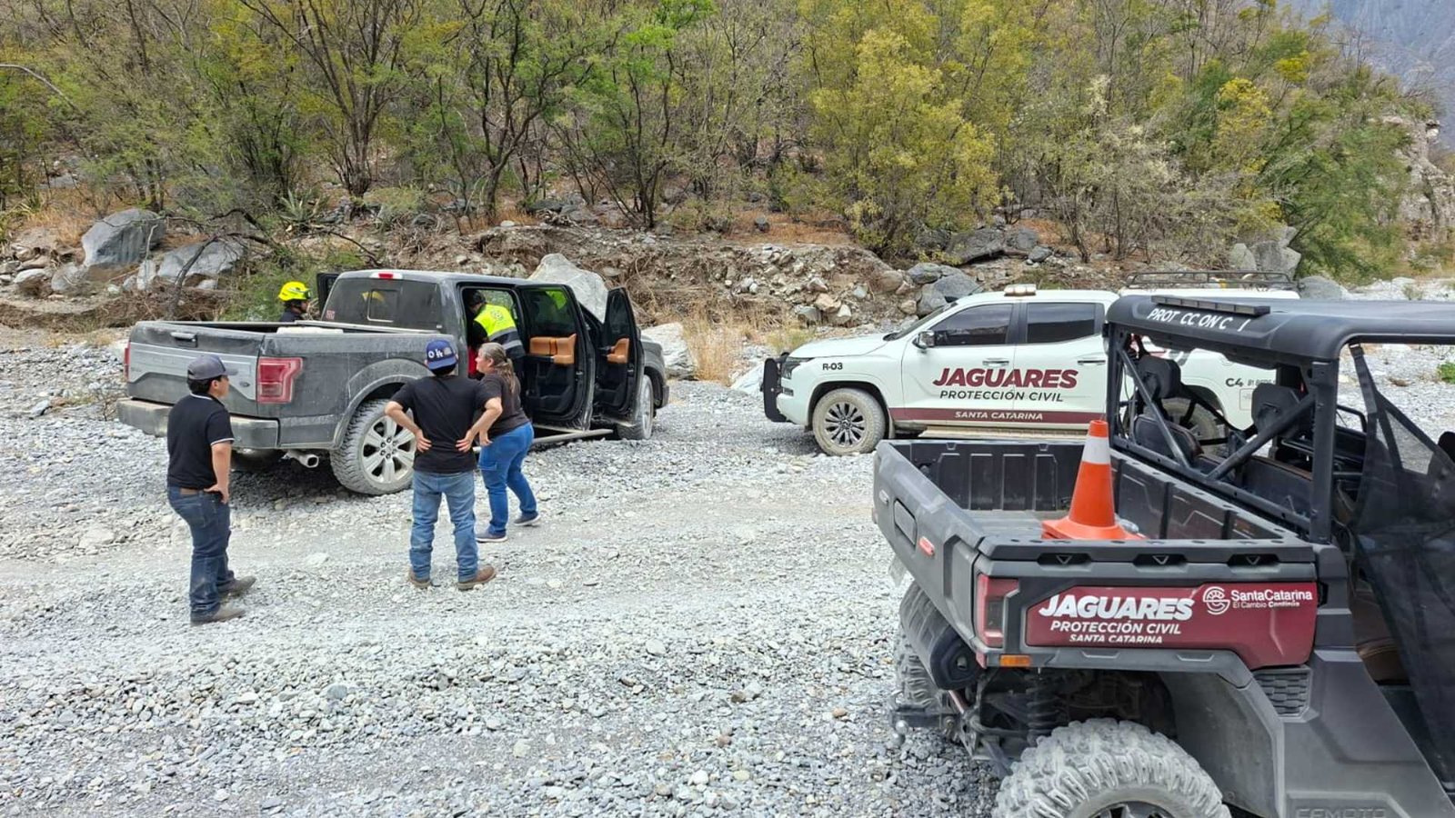 volcadura cuatrimoto La Huasteca menores