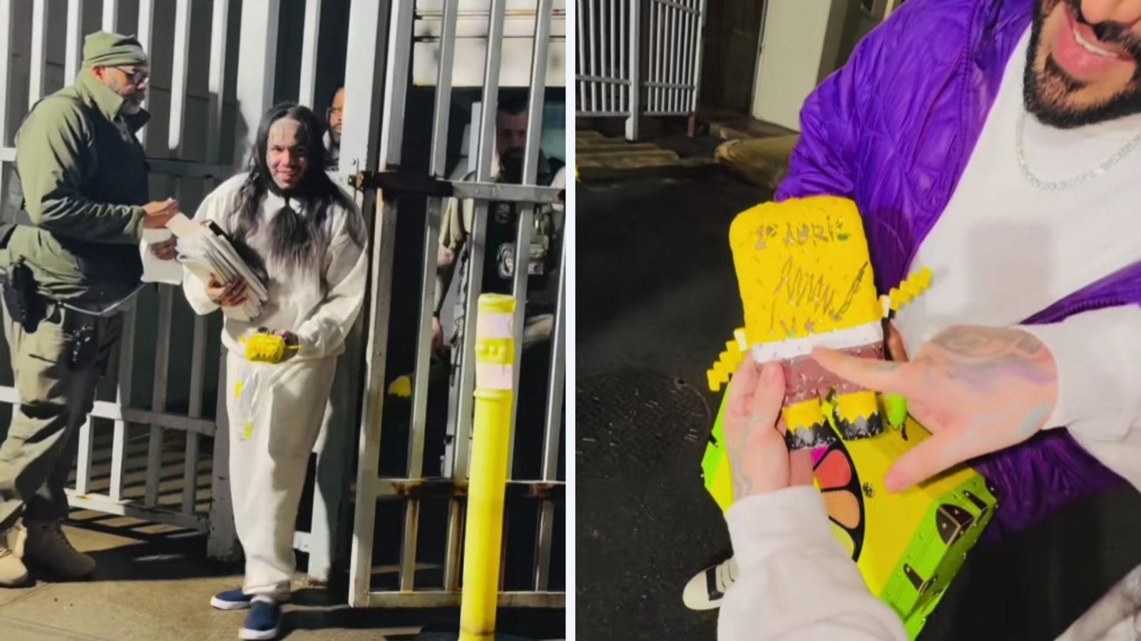 Tekashi 6ix9ine sale de prisión y presume autógrafo de Nicolás Maduro