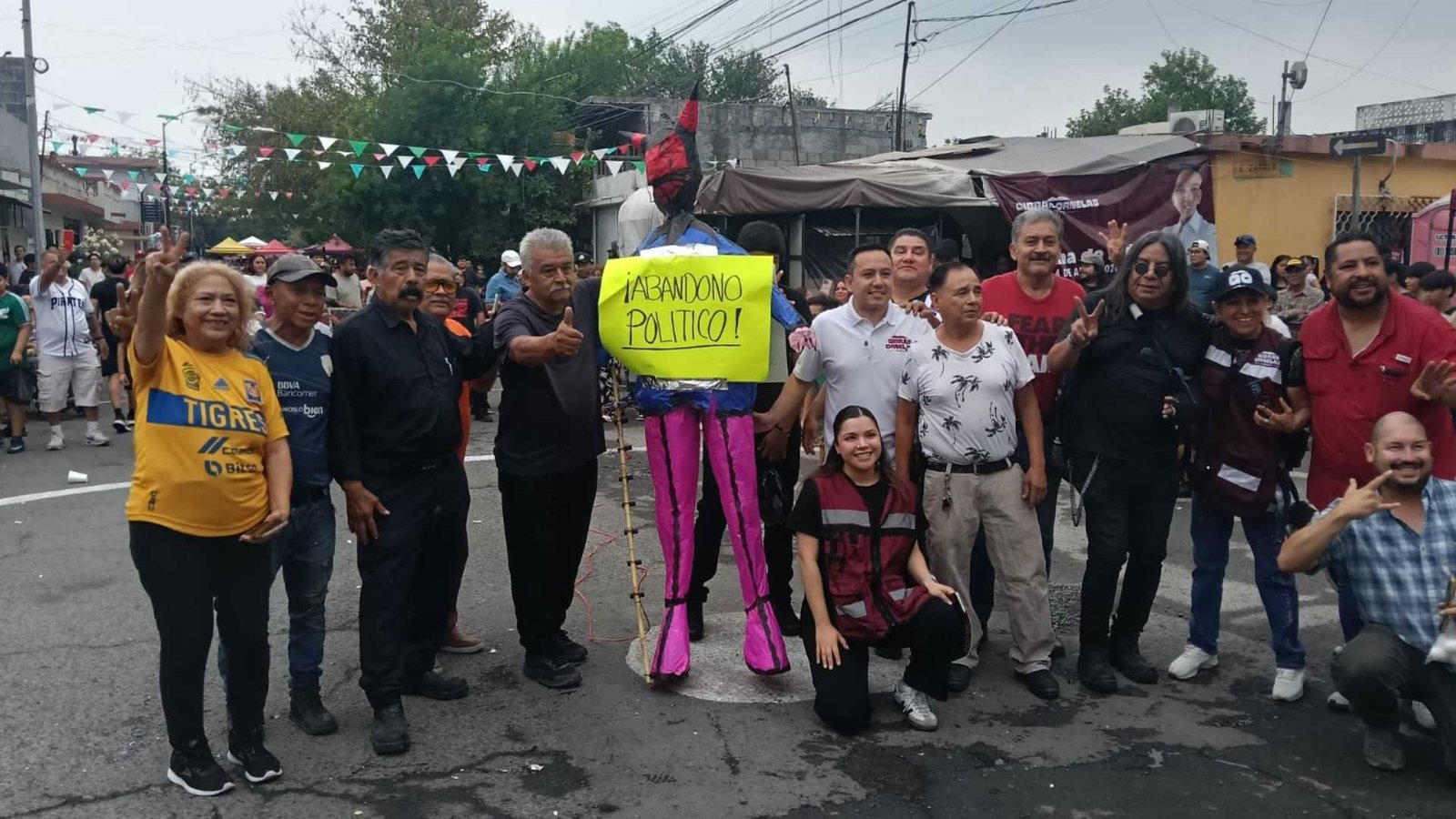 Gibran Ornelas afirma que ciudadanos reclaman abandono político y falta de atención