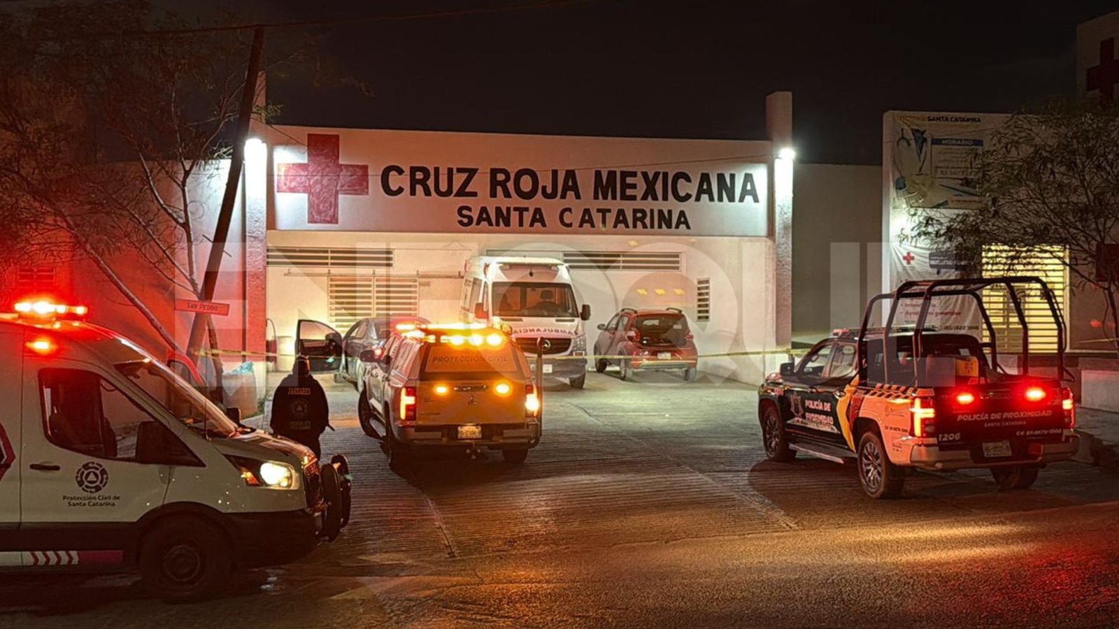 Muere menor tras accidente vial en García; fue trasladado a Cruz Roja en Santa Catarina
