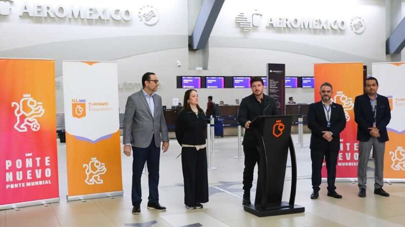 Monterrey estrena vuelo directo a París con Aeroméxico