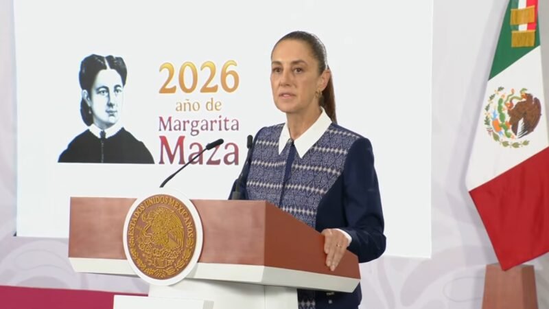 Sheinbaum responde a críticas por impunidad y destaca baja en delitos