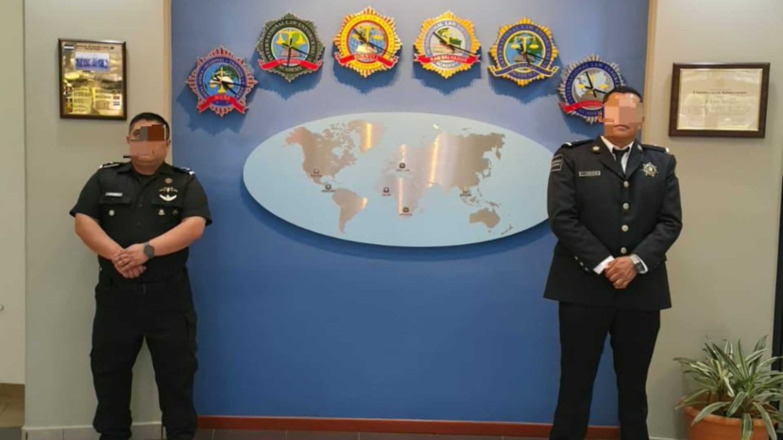 Se capacitan Policías de Santa Catarina en El Salvador