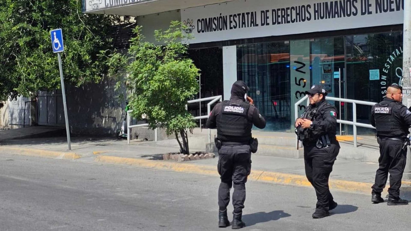 Alerta de bomba en Comisión de Derechos Humanos moviliza en Monterrey