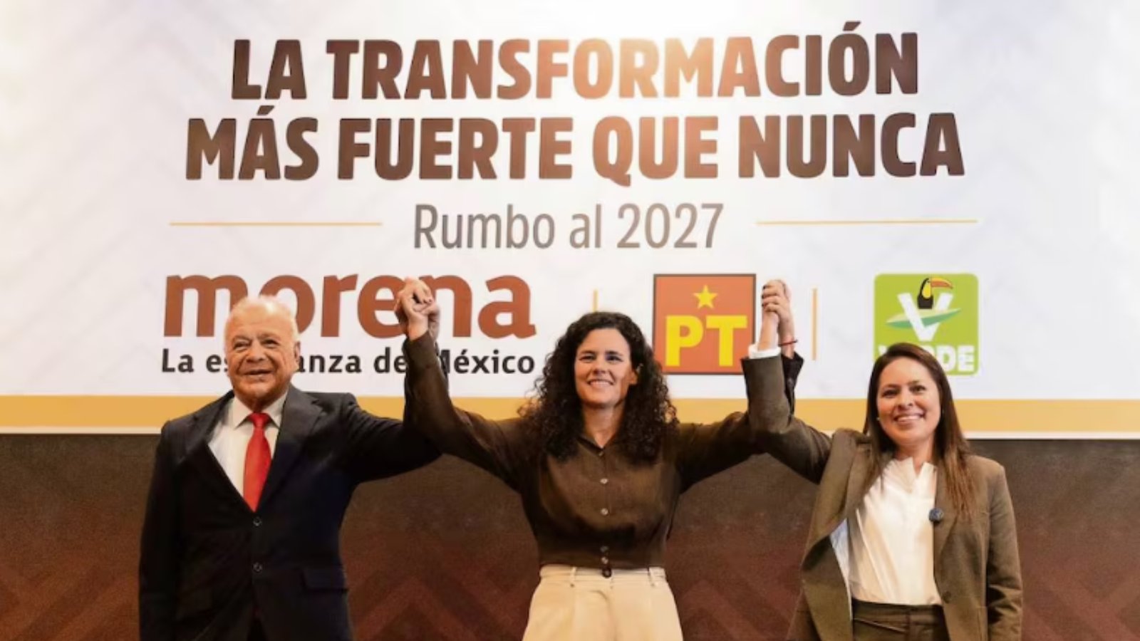 Fracturas en alianza Morena-PT-Verde rumbo a 2027