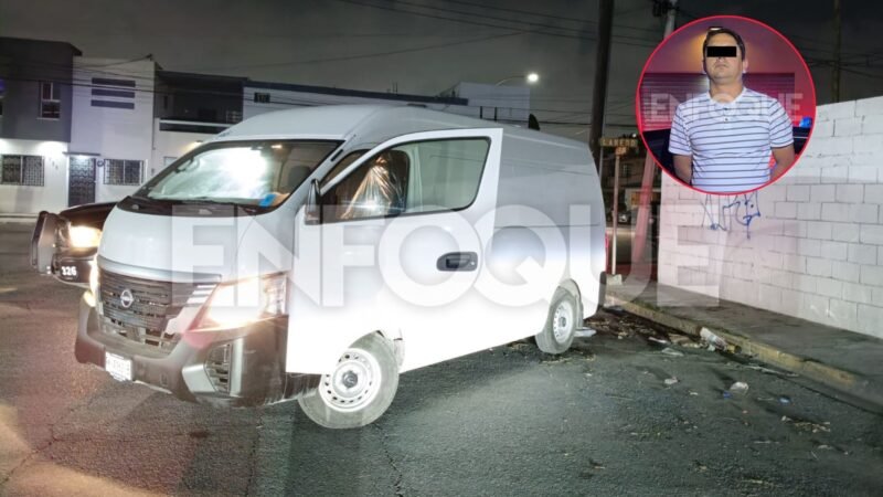 Detienen a conductor con camioneta robada en Monterrey