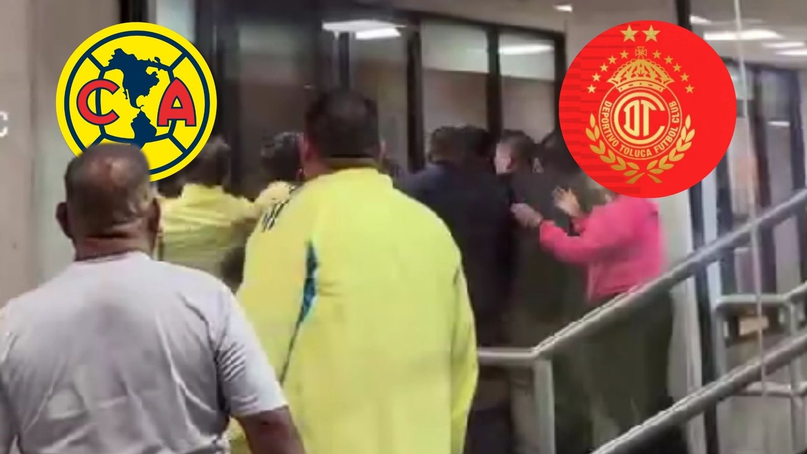 Pelea en vestidores tras América vs Toluca