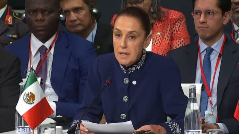 Sheinbaum regresa a México tras gira en España