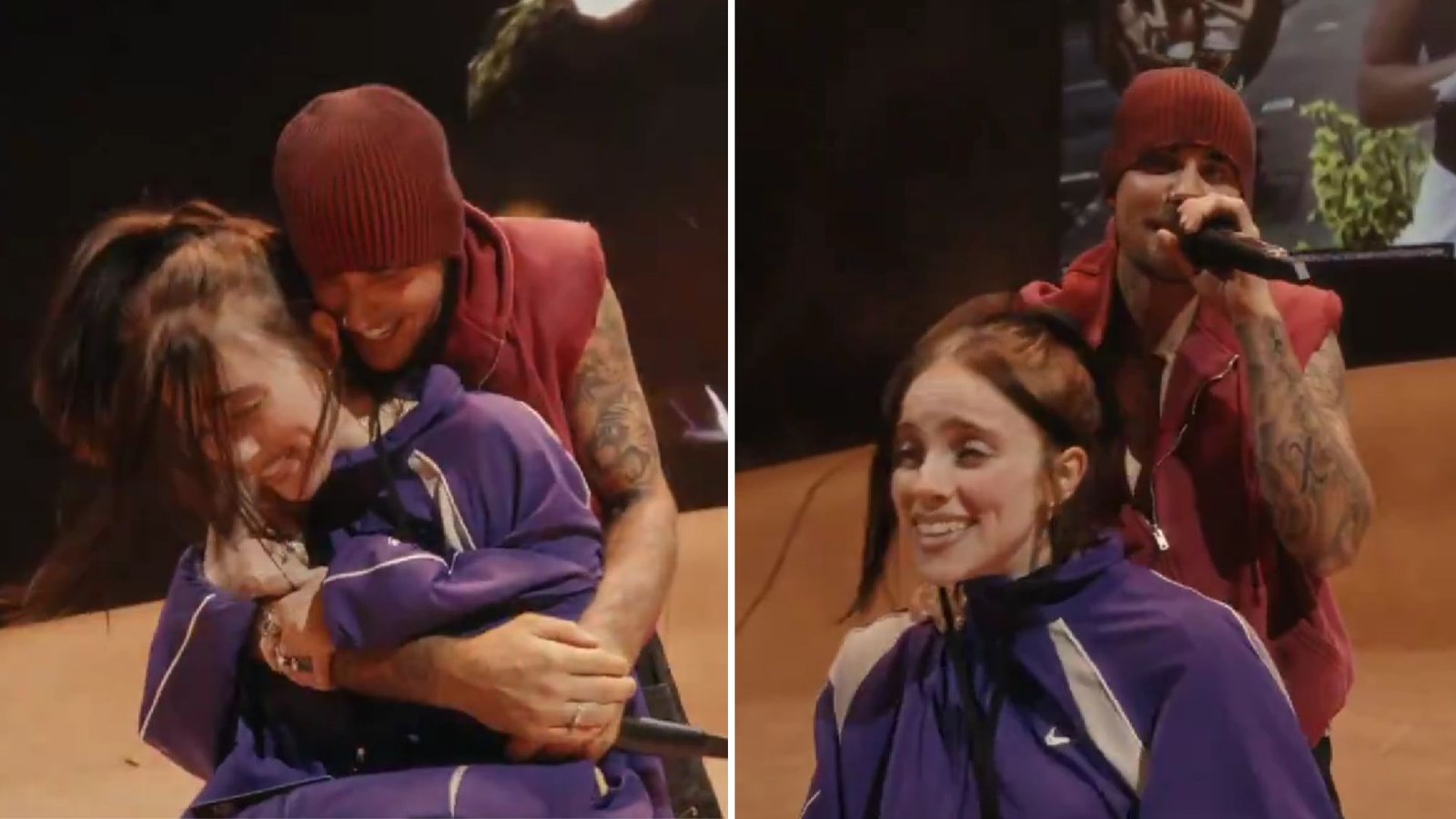 Justin Bieber sube a Billie Eilish en Coachella