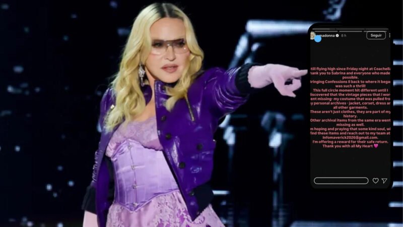 Madonna ofrece recompensa por vestuario robado en Coachella