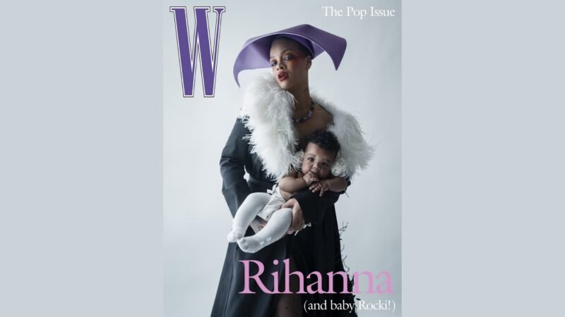 Rihanna presenta a su hija Rocki en portada de revista