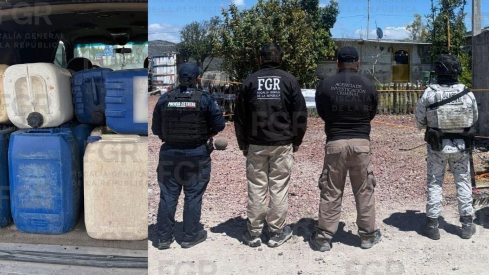 FGR desmantela red de huachicol