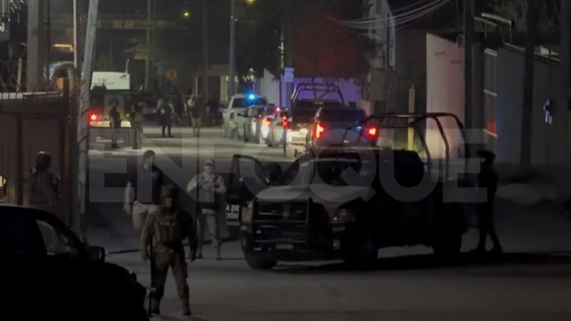 Realiza Ejército Mexicano y Fiscalía de Nuevo León cateo en Santa Catarina