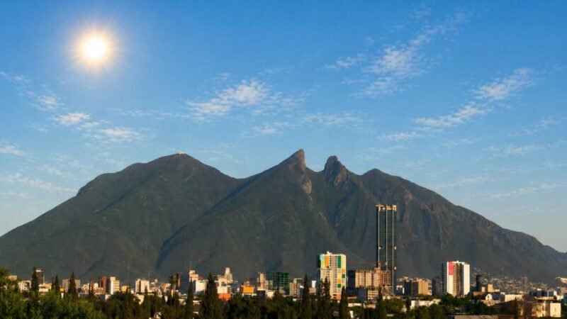 Clima en Monterrey hoy: calor de 34° grados