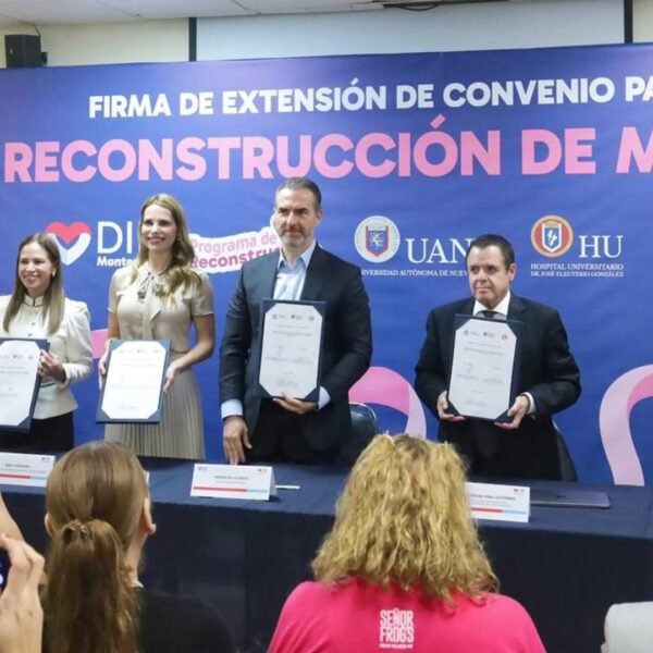 Monterrey amplía programa gratuito de reconstrucción mamaria para mujeres