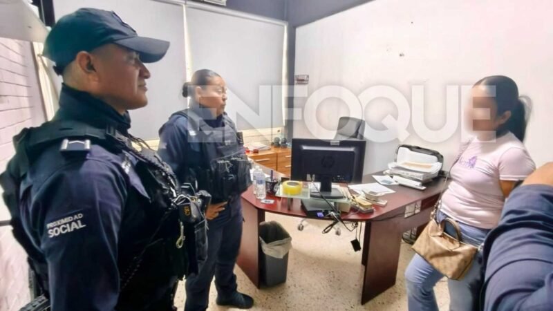 Aseguran arma de postas a alumno de secundaria en Pesquería