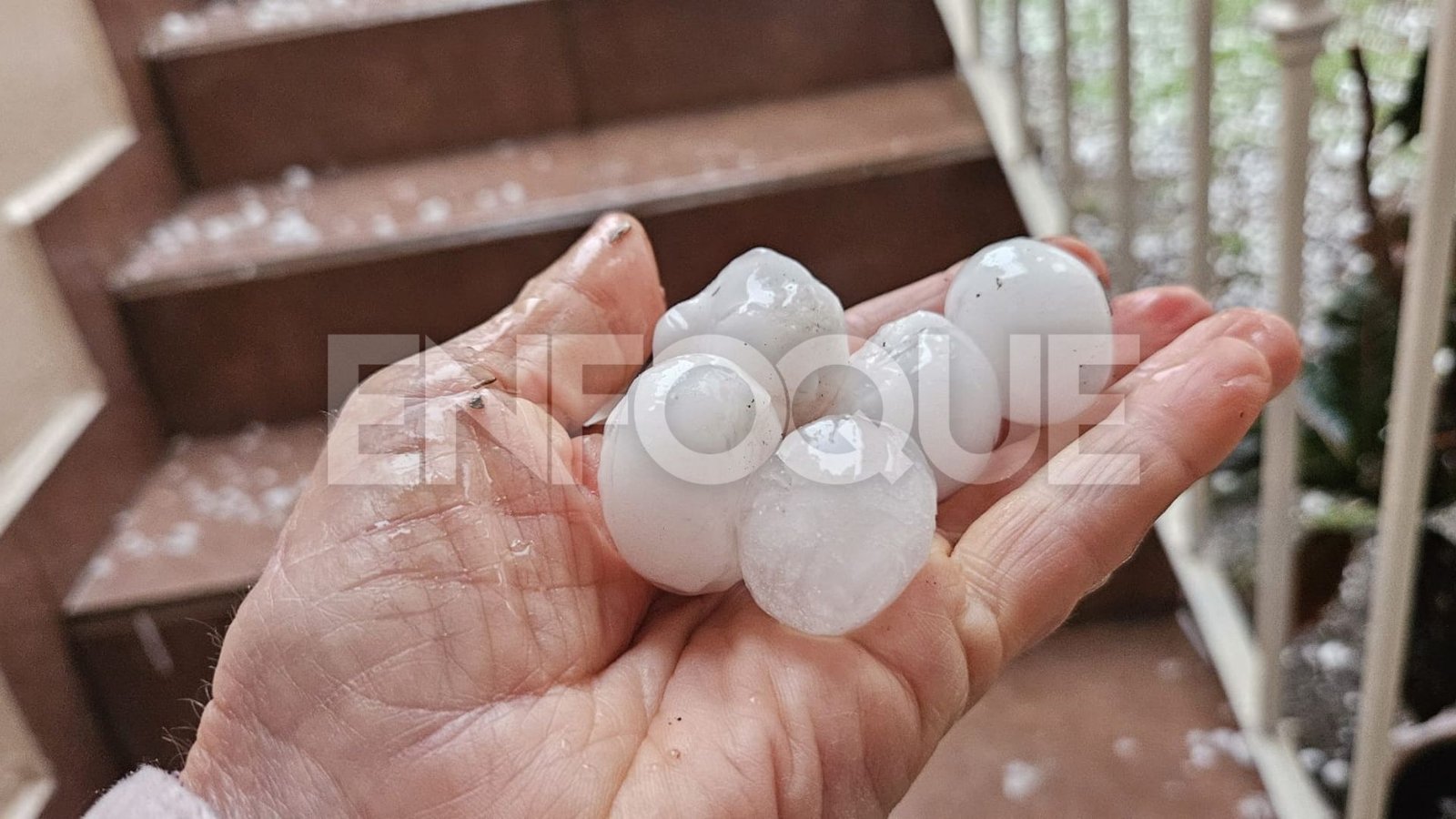 Sorprende granizada a Monterrey y zona metropolitana