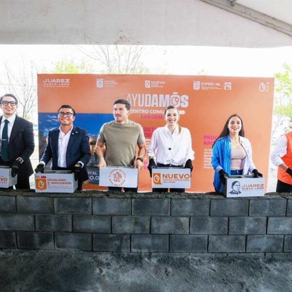 Arranca construcción del mayor centro comunitario en NL