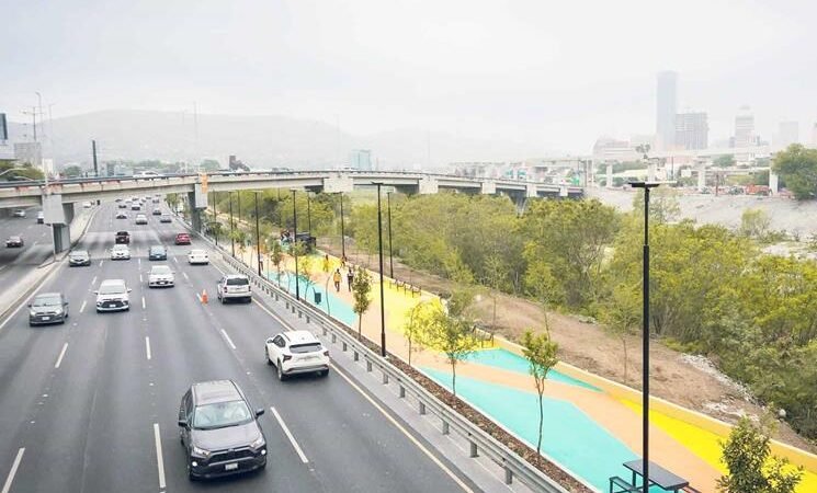 Inaugura Nuevo León andador verde en Morones Prieto