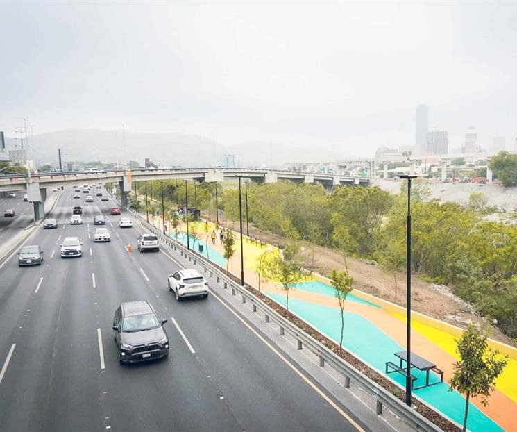 Inaugura Nuevo León andador verde en Morones Prieto