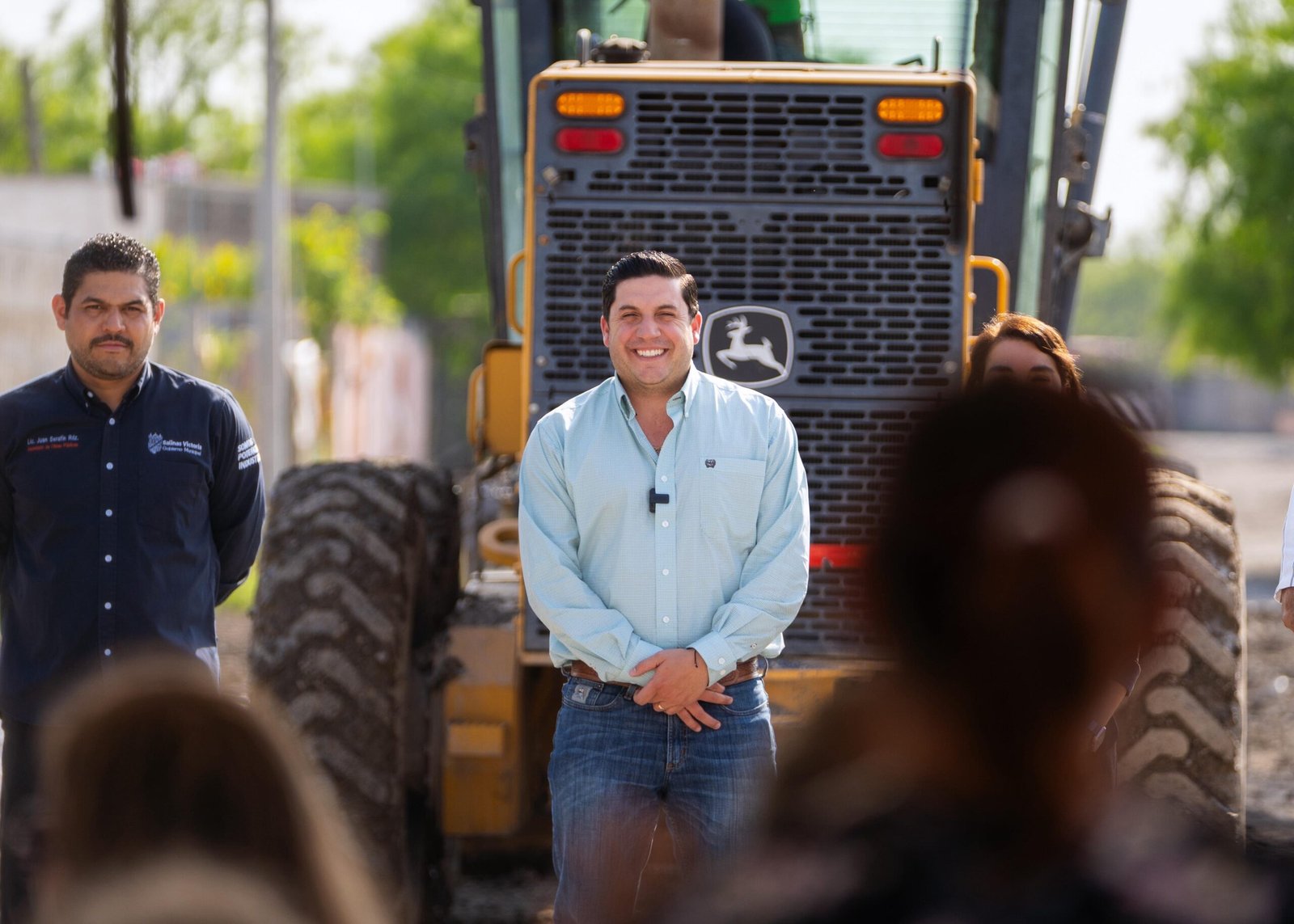 Inician pavimentación en Emiliano Zapata en Salinas Victoria