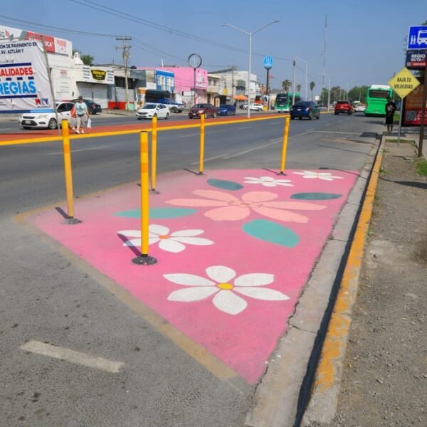 Inaugura Monterrey urbanismo táctico en la colonia San Bernabé