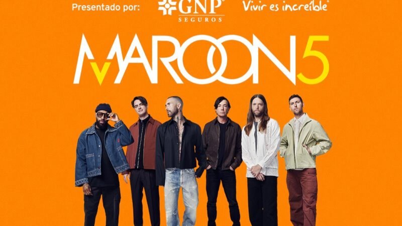 Anuncia Maroon concierto en Monterrey