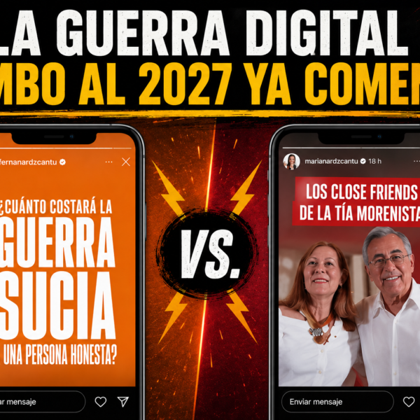 Usan Inteligencia Artificial para el golpeteo político rumbo al 2027