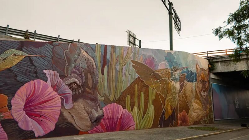 Inauguran mural monumental en Guadalupe