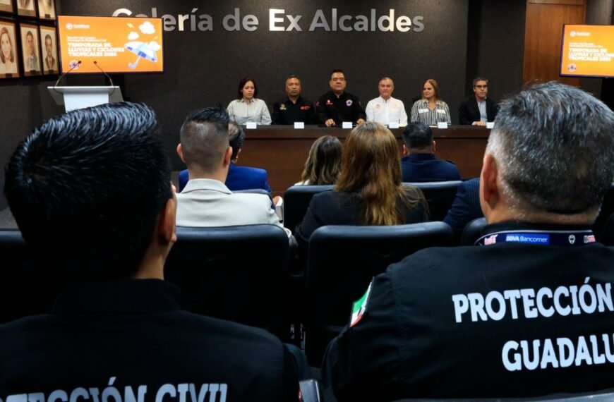 Guadalupe refuerza prevención por temporada de lluvias