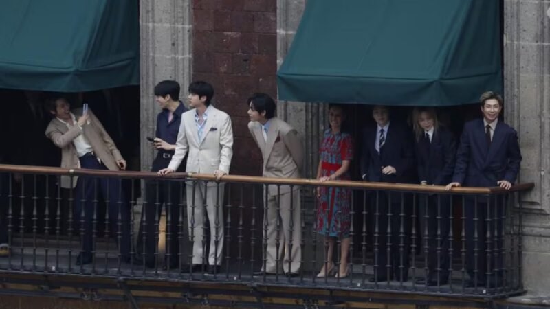 BTS visita Palacio Nacional en CDMX