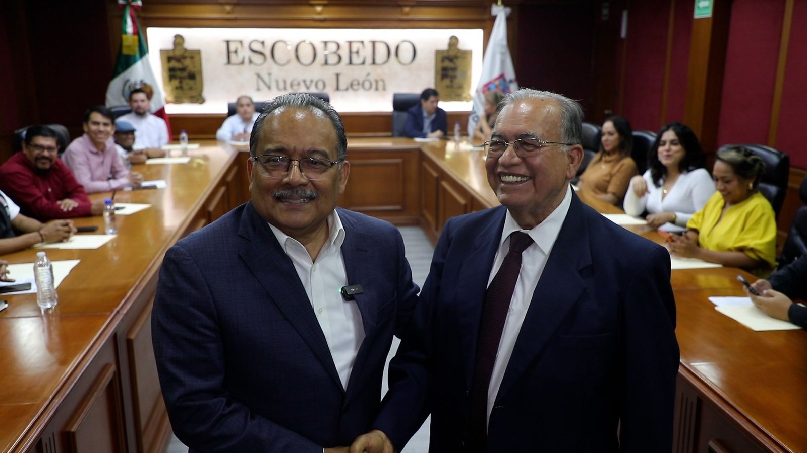 Manuel Meza asume despacho de la Alcaldía de Escobedo