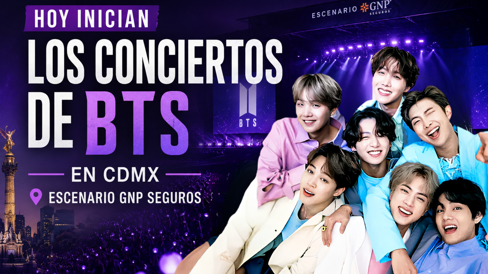 BTS en CDMX: horarios, accesos y todo lo que necesitas saber