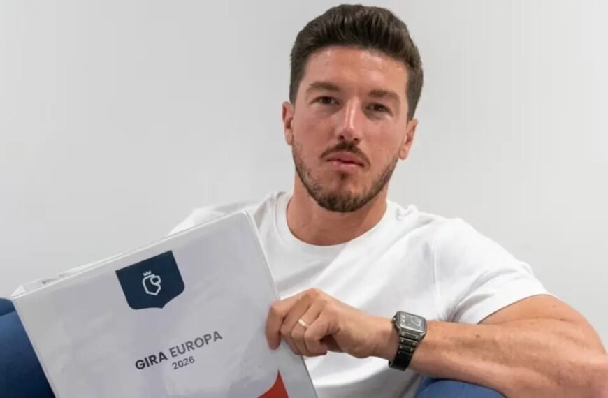 Samuel García inicia gira por Europa