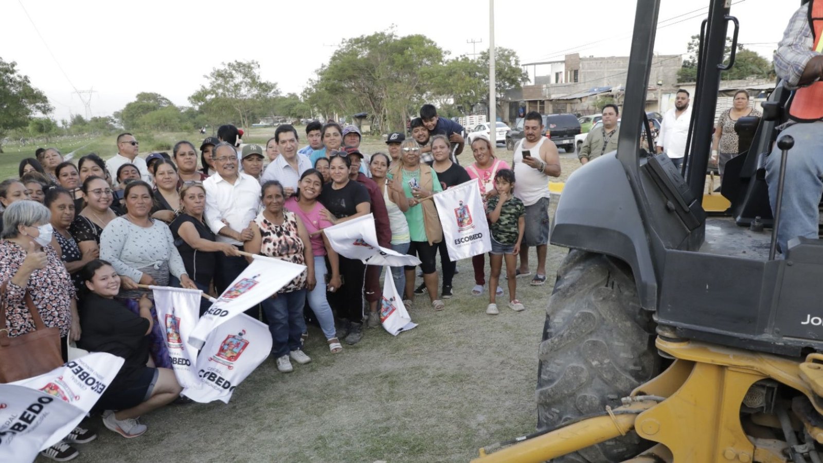 Escobedo inicia obra vial para mejorar movilidad en el norponiente