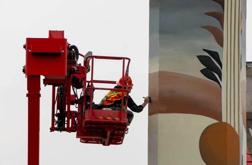 Revelan “Organismo Vertical”, mural 31 de Trazos Mundialistas en Monterrey