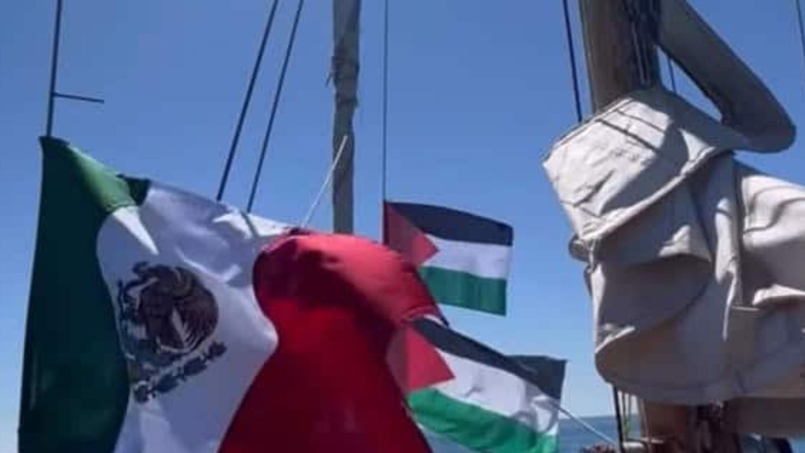 SRE exige liberar a mexicanos detenidos rumbo a Gaza