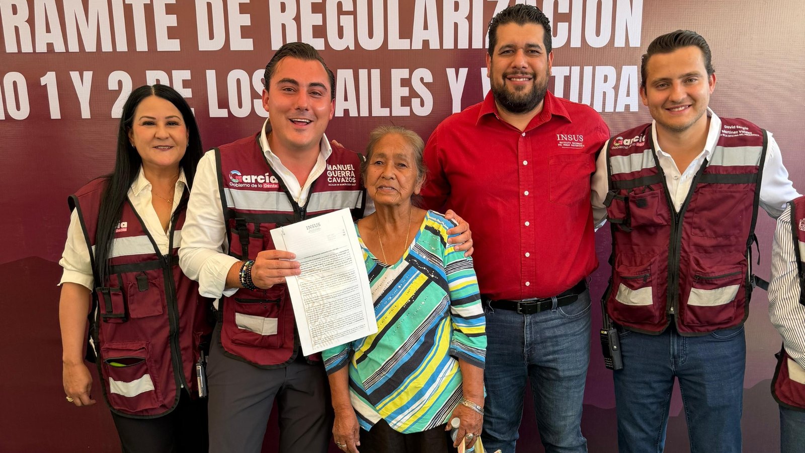 García regulariza 105 predios en ejidos