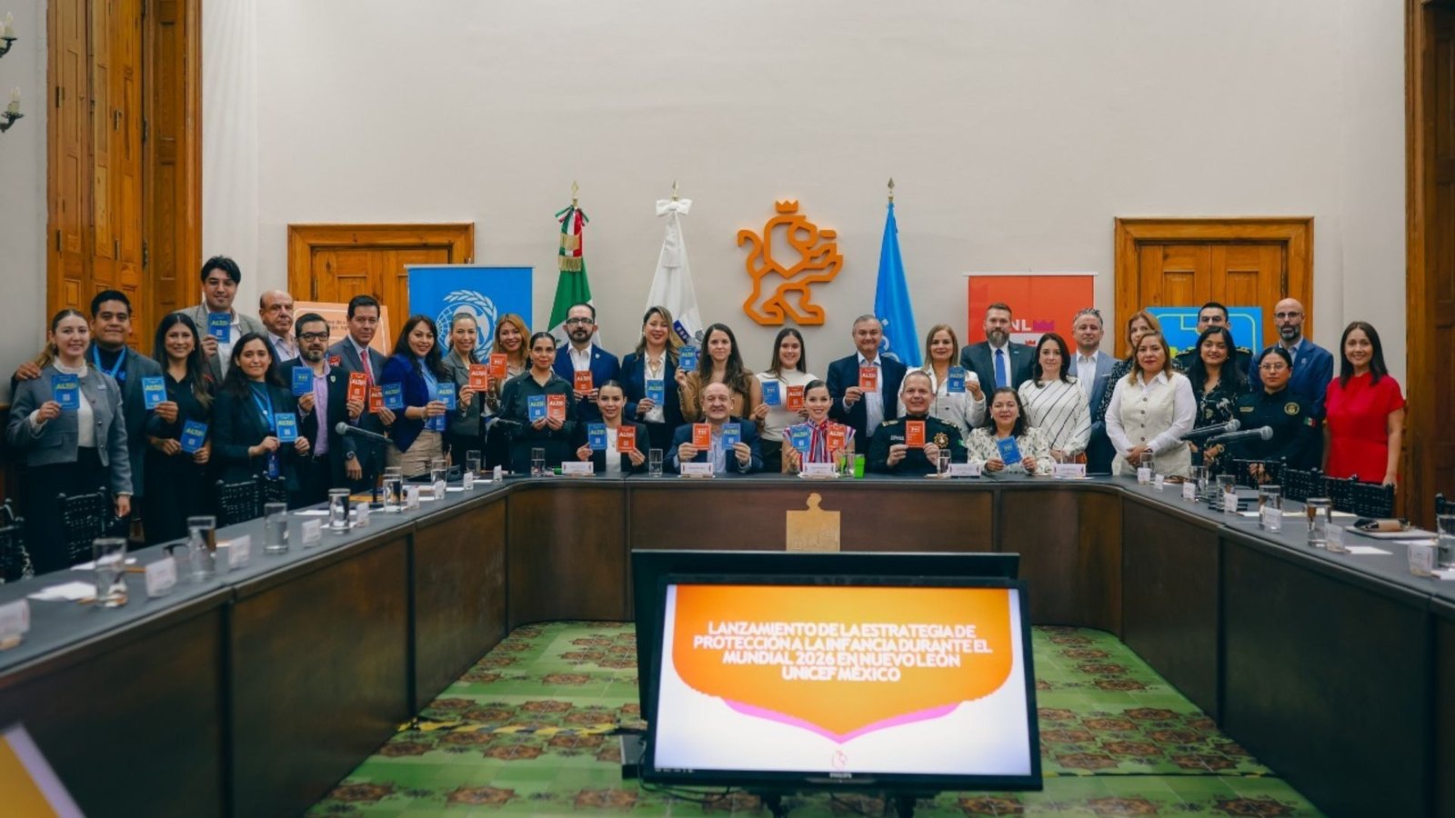 Nuevo León y UNICEF protegen a la infancia rumbo al Mundial