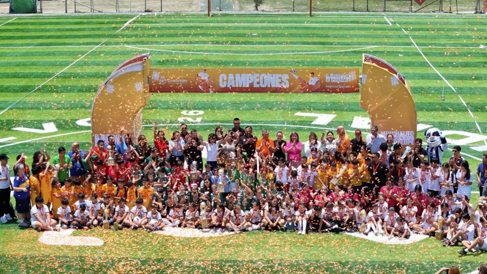 Guadalupe cierra con éxito el Mundialito Escolar 2026