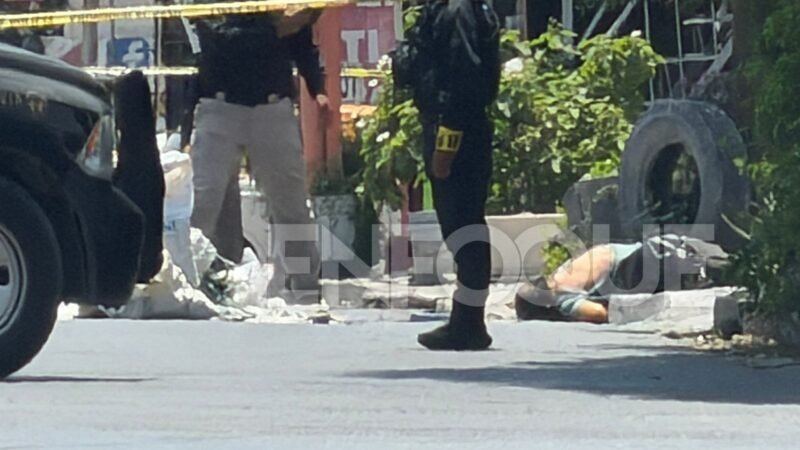 Ejecutan a hombre a balazos en la colonia Topo Chico en Monterrey