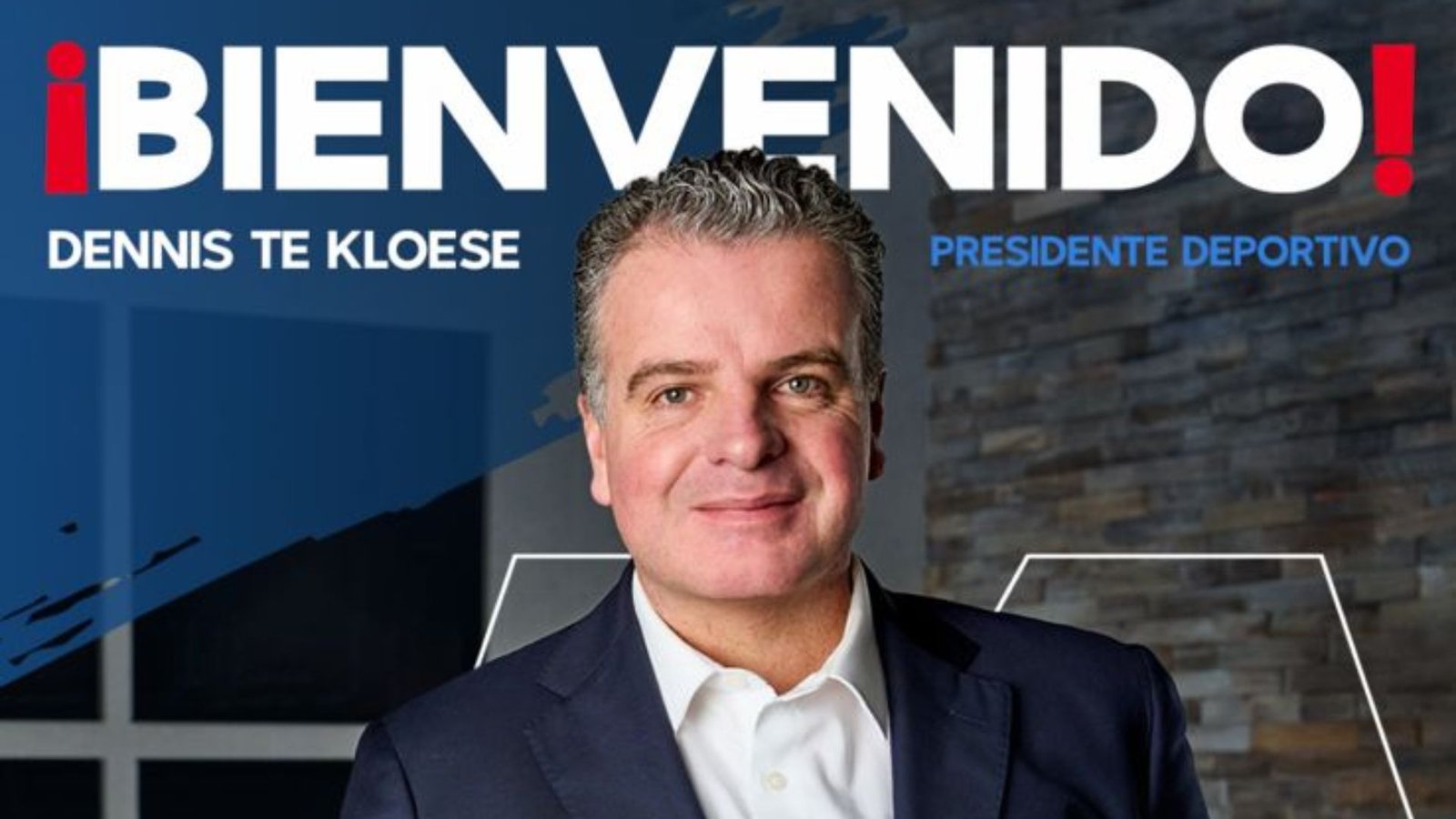Rayados confirma a Dennis te Kloese como presidente deportivo