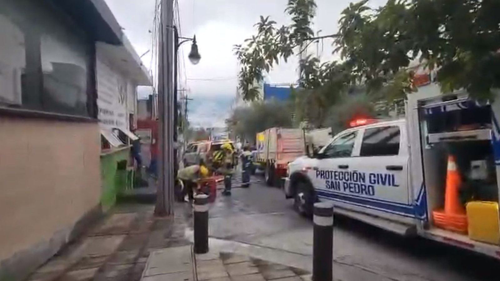 Incendio en veterinaria de San Pedro deja un médico lesionado