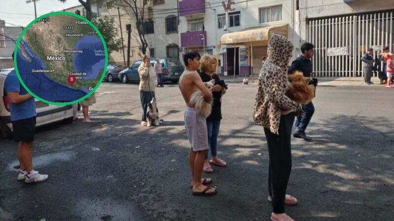 Sismo de magnitud 6 sacude México; reportan saldo blanco