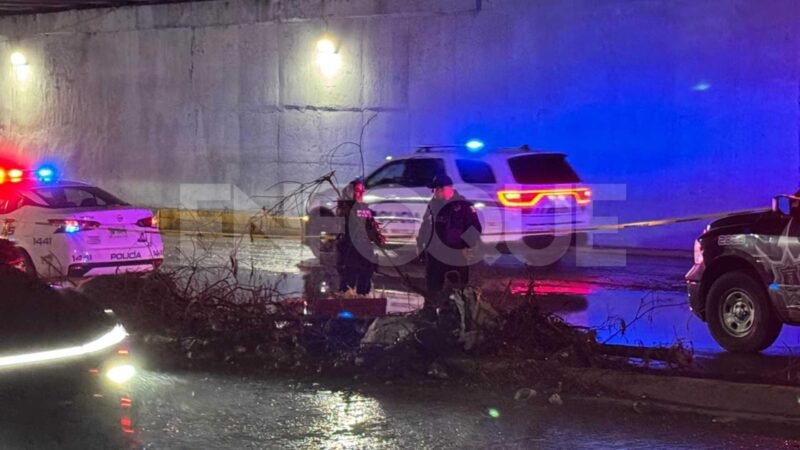 Encuentran brazo humano arrastrado por corriente en Fidel Velázquez