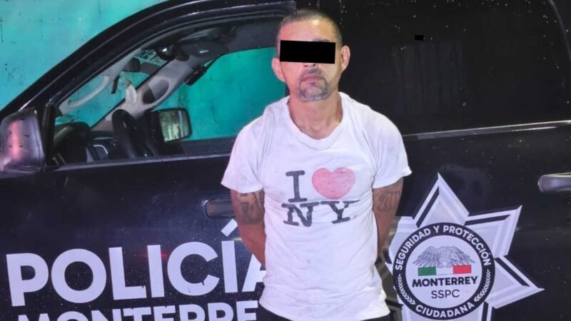 Aprovecha derrape para robar moto y termina detenido en Monterrey